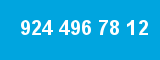 924 496 78 12